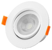 LED svítidlo podhledové výklopné 6W 4000K kruh